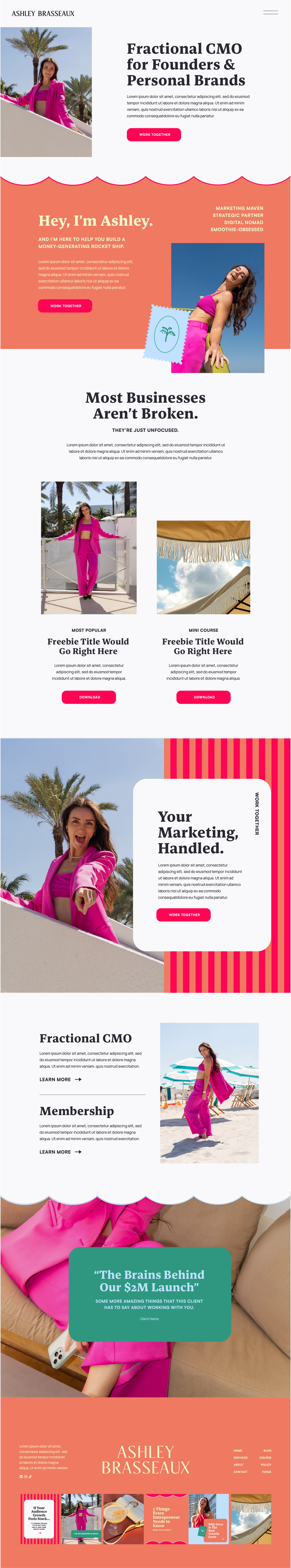 Ashley Brasseaux — Homepage
